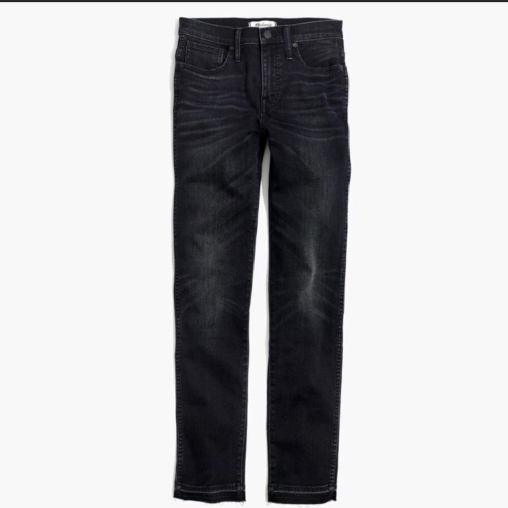 Madewell High-Rise Slim Straight Demi